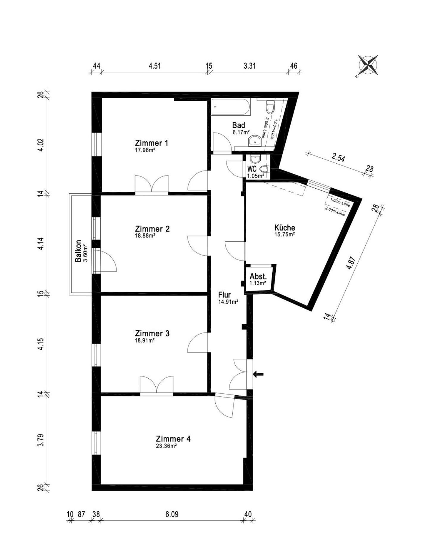 Park Lane Business-Apartment Гамбург Екстер'єр фото